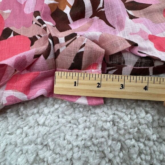 MINKPINK Cali Shorts Pink Floral NEW - Picture 12 of 13